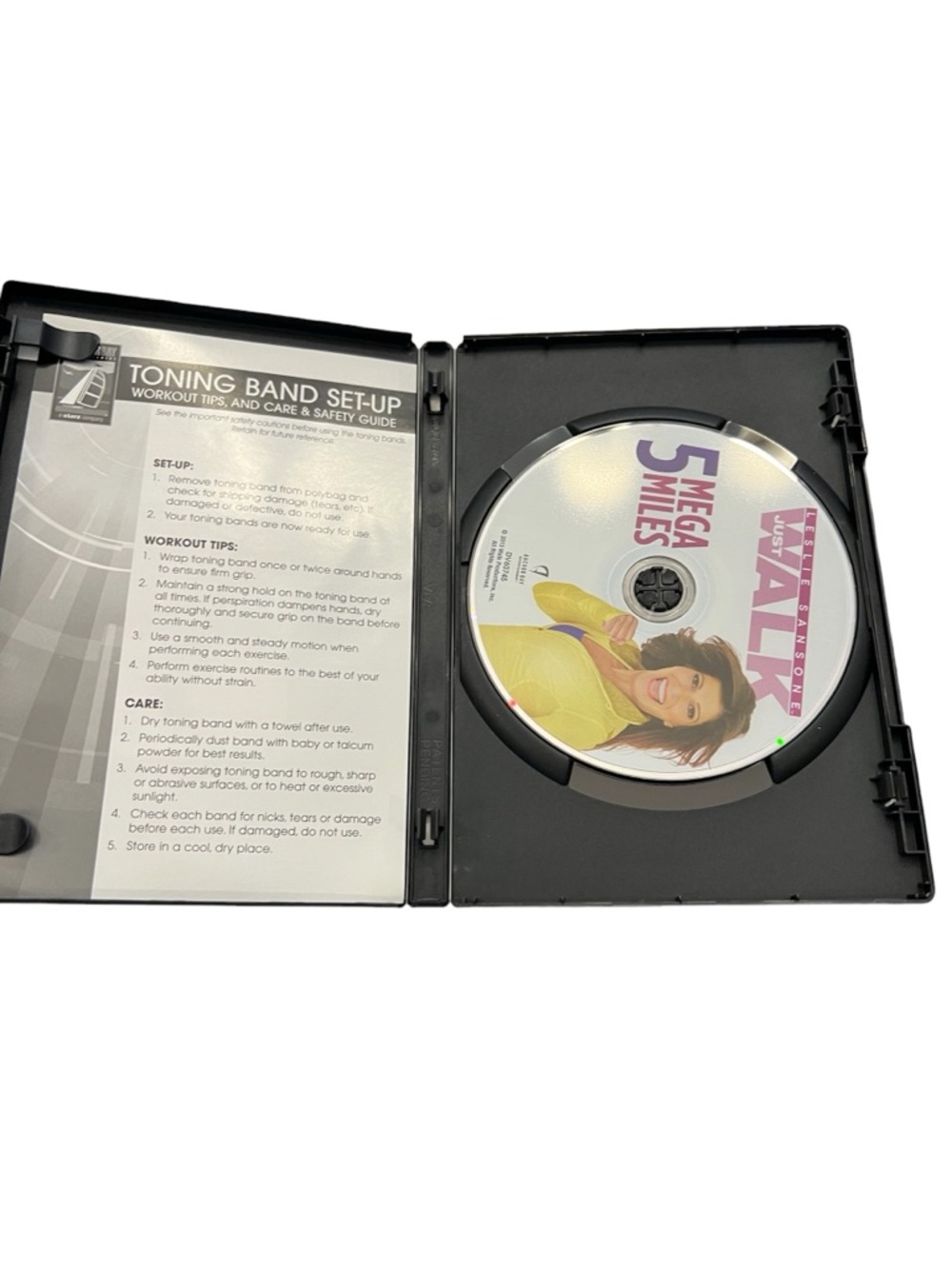 Leslie Sansone JUST WALK 5 MEGA MILES DVD Burn and Firm 2013 Home Exercise - Picture 5 of 5